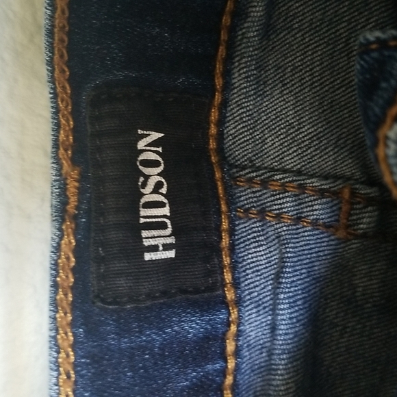 Hudson Asha cuffed Festival Indie Grunge Flirty Beachy Mid Rise shorts size 24 - Picture 5 of 11